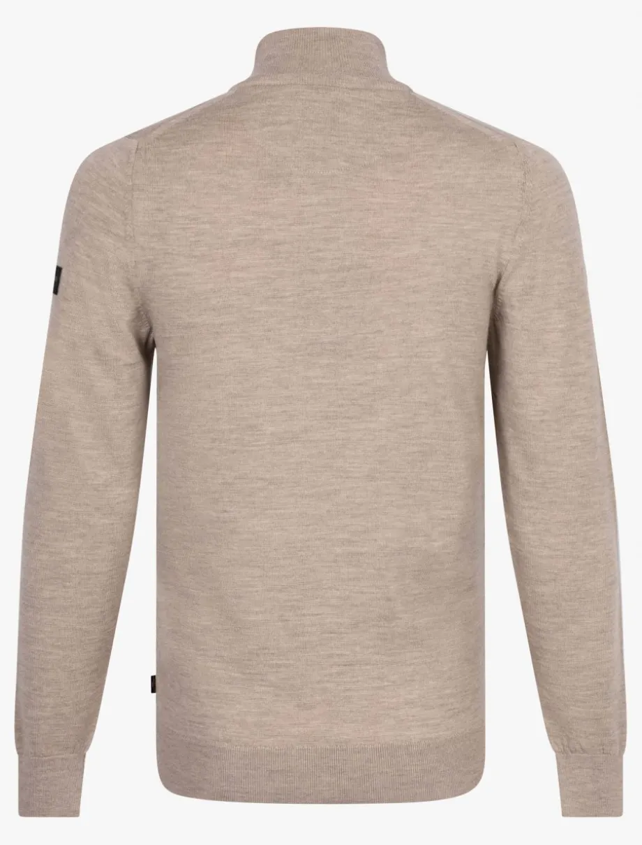 Merino Half Zip Trui