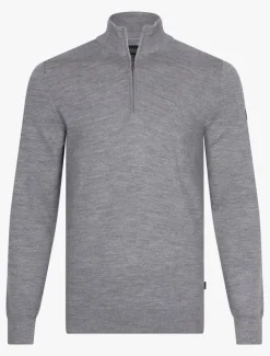 Merino Half Zip Trui