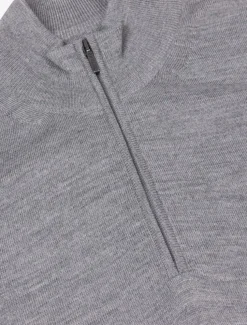 Merino Half Zip Trui