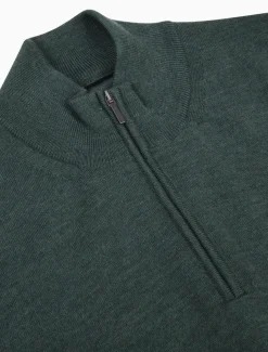 Merino Half Zip Trui